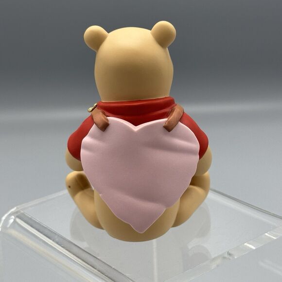 Vintage Disney Pooh and Friends Winnie the Pooh Be Mine Figurine Valentines - Picture 5 of 11